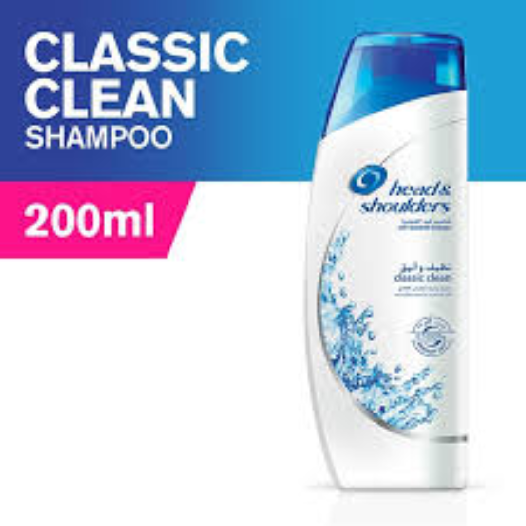 HEAD & SHOULDER SHAMPOO CLASSIC CLEAN 200ML